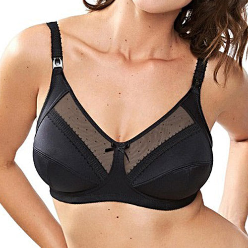 Royce Charlotte Wire-Free Nursing Bra - Black - Up to L Cup