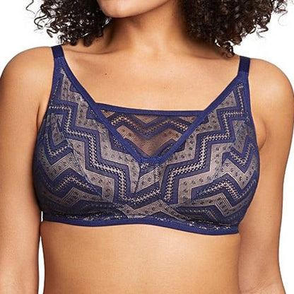 Royce Zahra Wire Free Soft Cup Bra - Navy