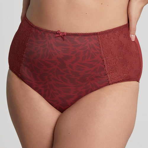 Sculptresse Chi Chi Full Brief - Red Animal