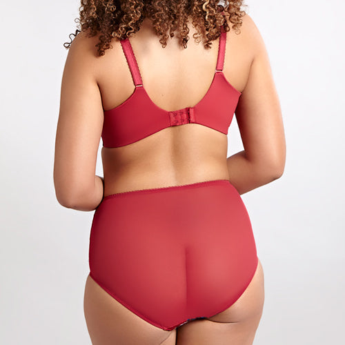Sculptresse Chi Chi Full Brief - Red Floral