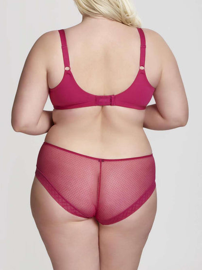 Sculptresse Carmel Midi Brief - Strawberry