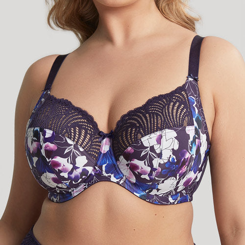 Sculptresse Candi UW Full Cup Bra - Navy Floral – Black Country