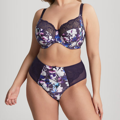 Sculptresse Arianna UW Full Cup Bra - Damson Floral
