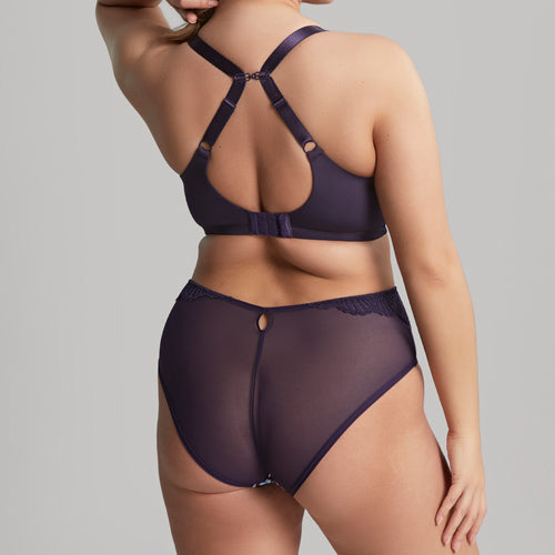 Sculptresse Arianna UW Full Cup Bra - Damson Floral