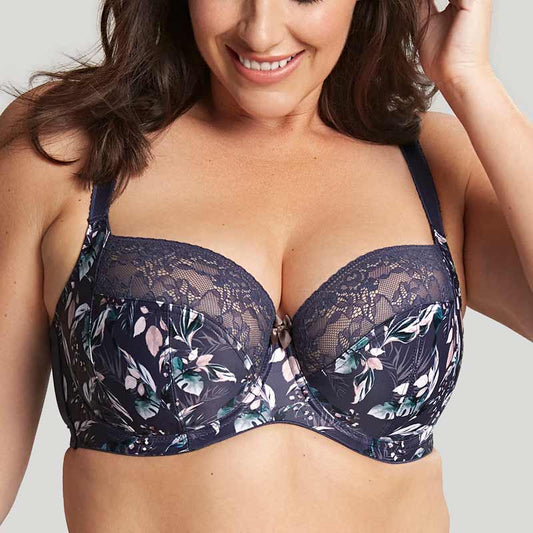 Sculptresse Chi Chi UW Balconnet Bra - Autumn Floral