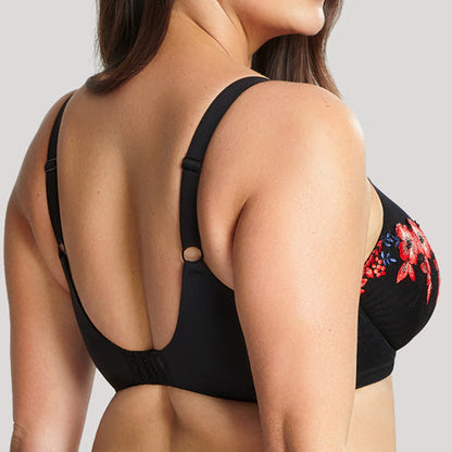 Sculptresse Logan UW Full Cup Bra - Black Floral