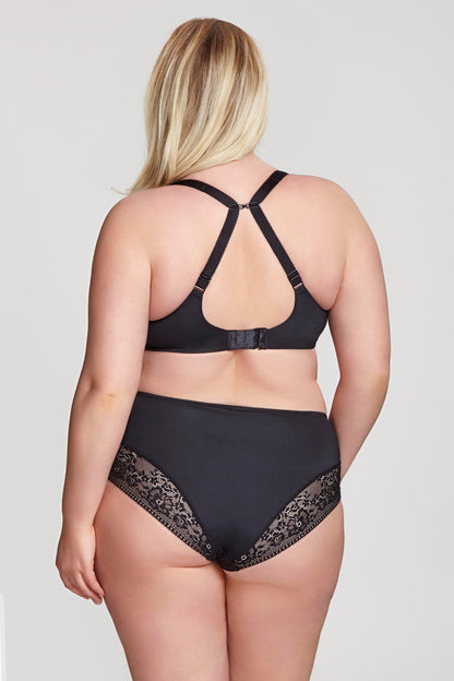 Sculptresse Roxie UW Plunge Bra - Black